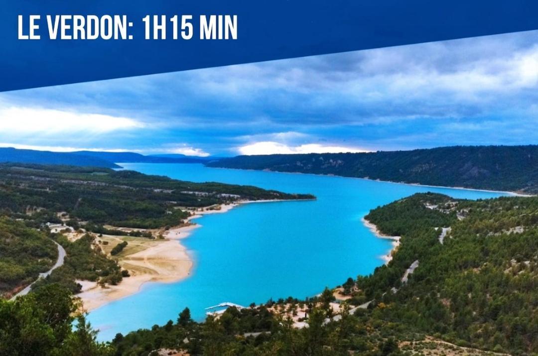 La Rose Des Vents & Spa - Gite Provence Neoules Экстерьер фото